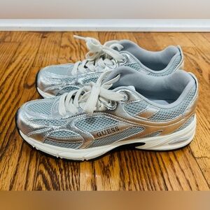 GUESS Silver Sneakers